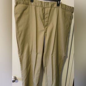 Dickies 874 original fit khaki colored pants. Men’s big and tall 50x30